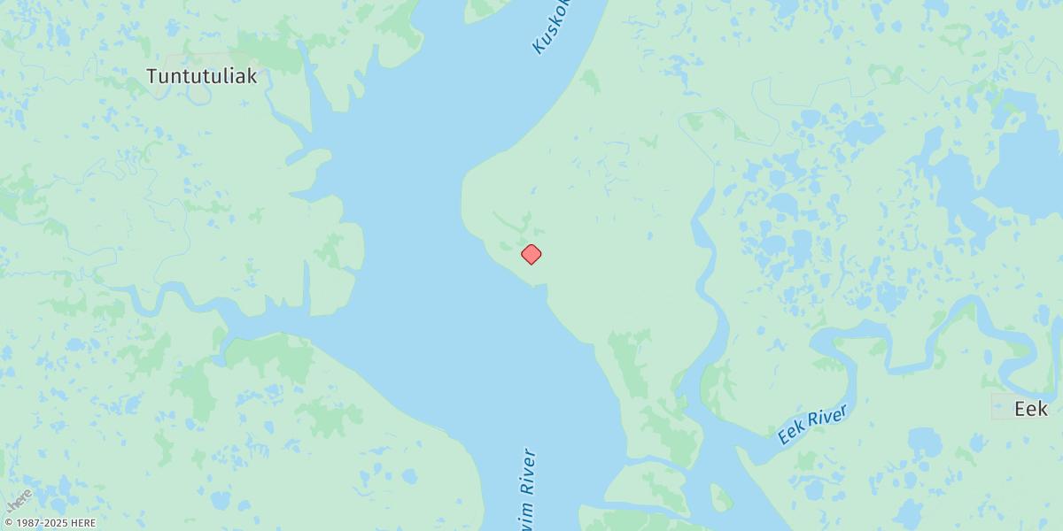 Map of Helmick Point, Southeast Of
