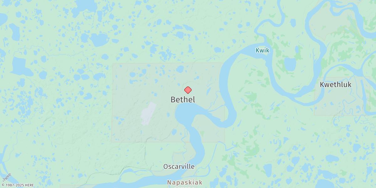 Map of Bethel