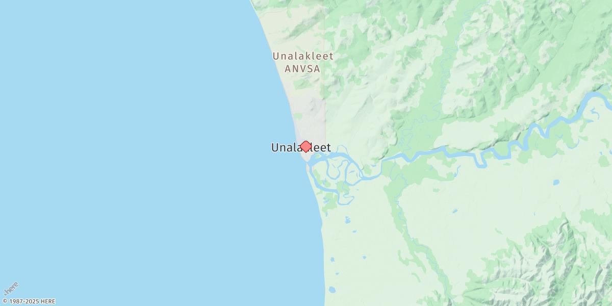 Map of Unalakleet