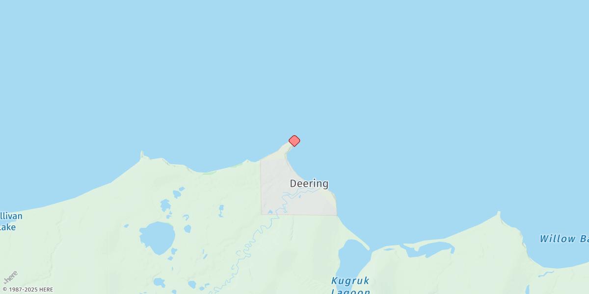 Map of Deering