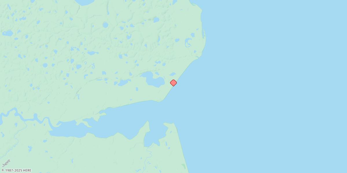 Map of Goodhope Bay, Kotzebue Sound