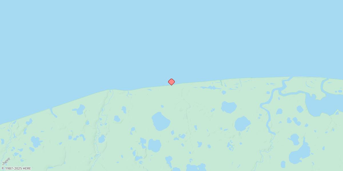 Map of Cape Espenberg, Kotzebue Sound