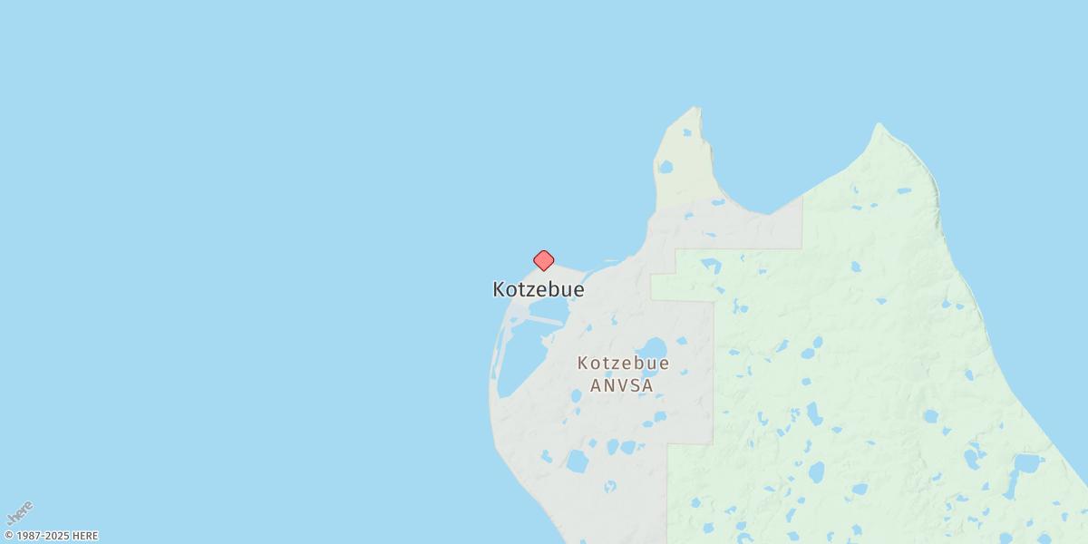 Map of Kotzebue