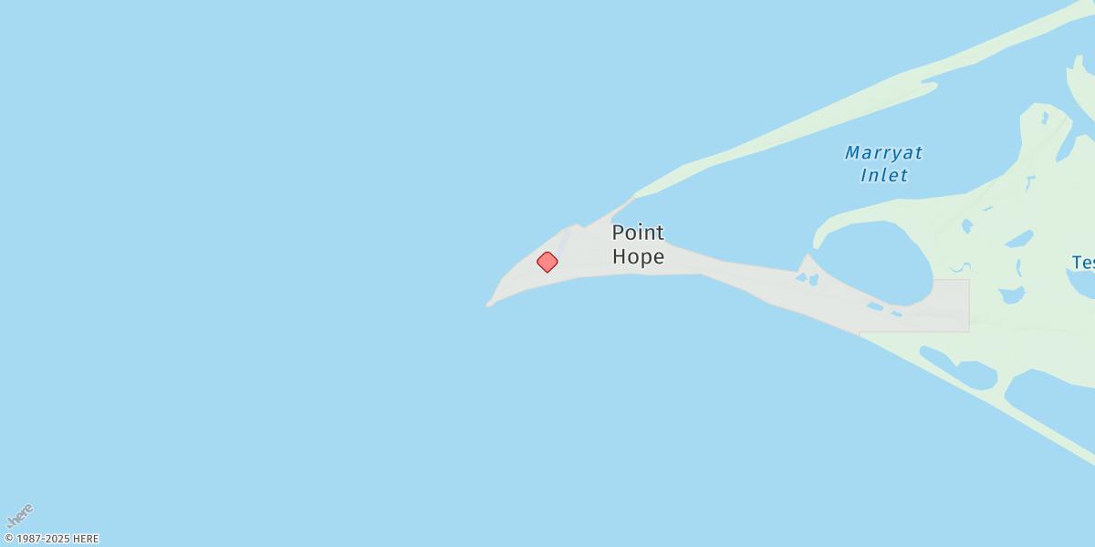 Map of Point Hope