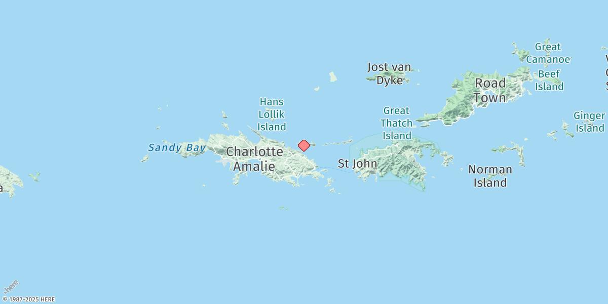 Map of Water Bay