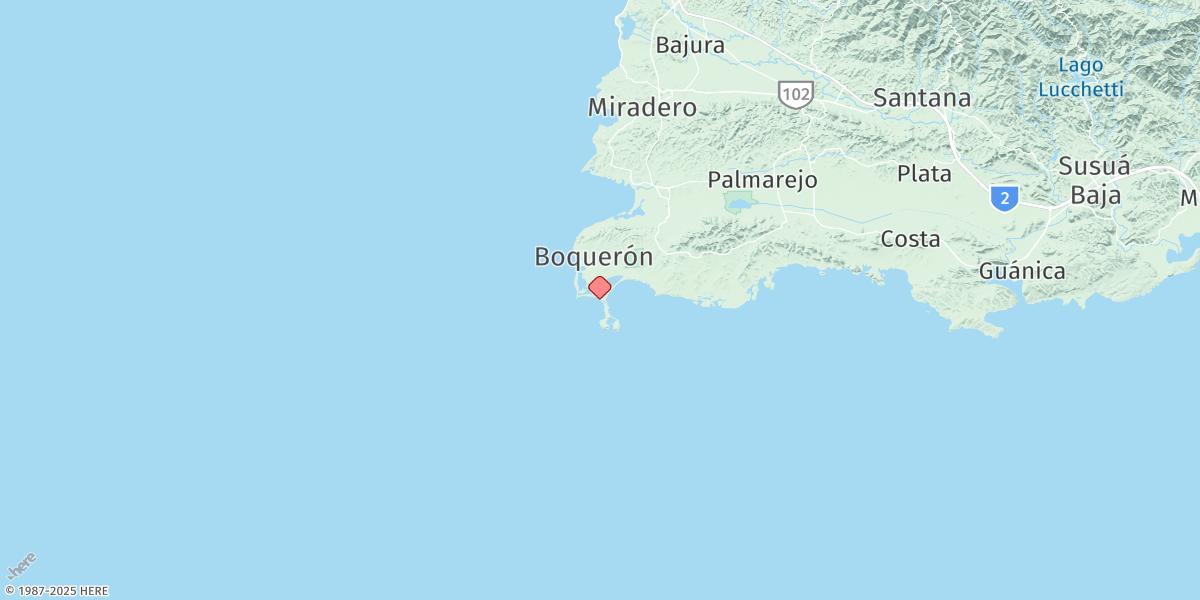 Map of Bahia Salinas