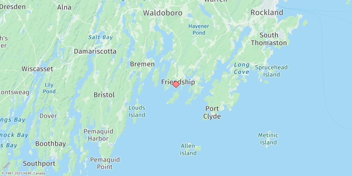 Map of Friendship Harbor