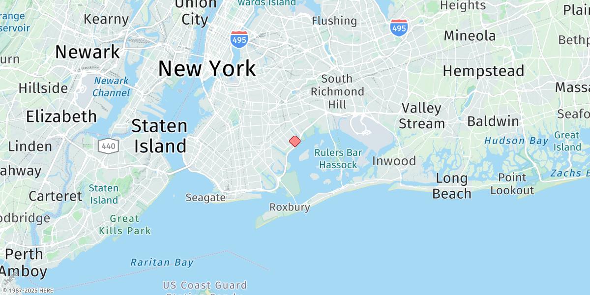 Map of Canarsie