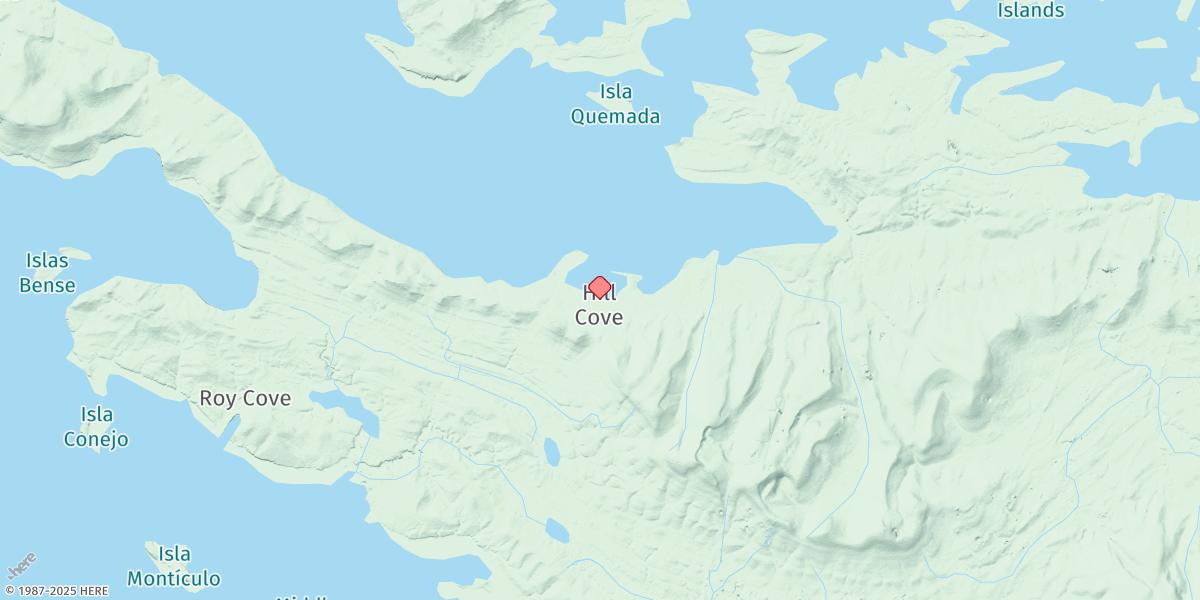 Map of Hill Cove
