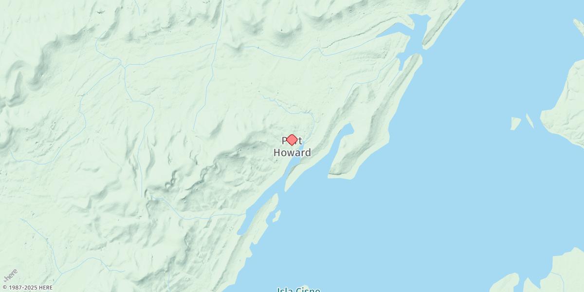 Map of Port Howard