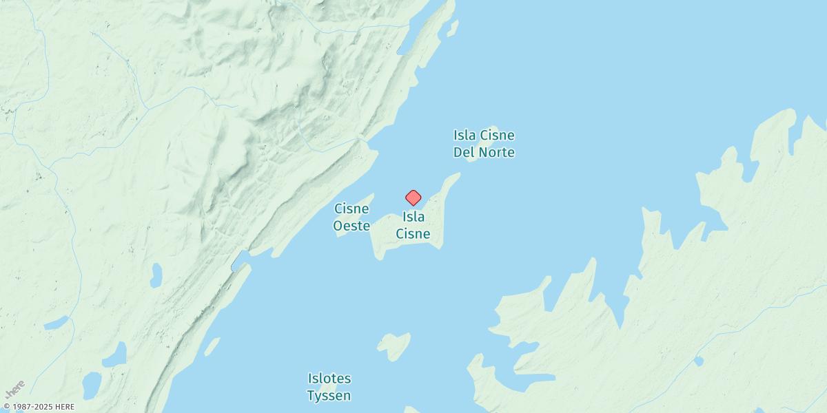 Map of Swan Island