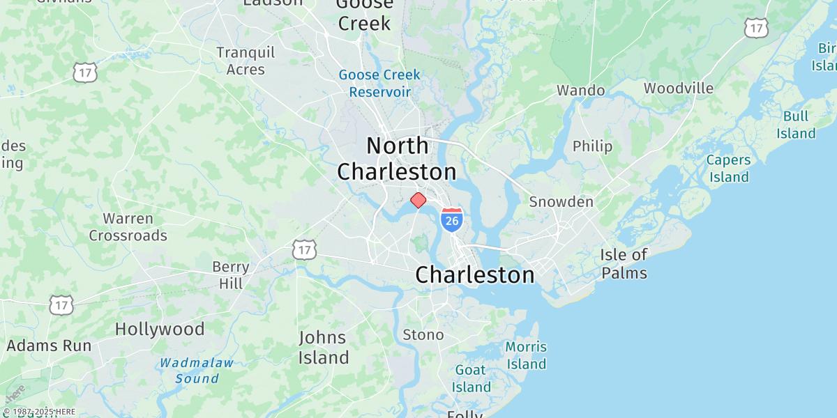 Map of Cosgrove Bridge