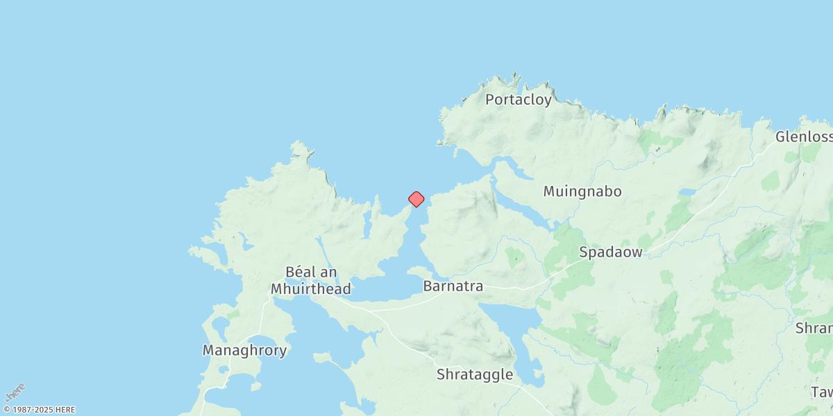 Map of Ballyglass (Broadhaven)