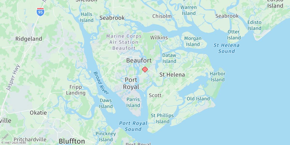 Map of Distant Island Creek, Upper End, Cowen Creek