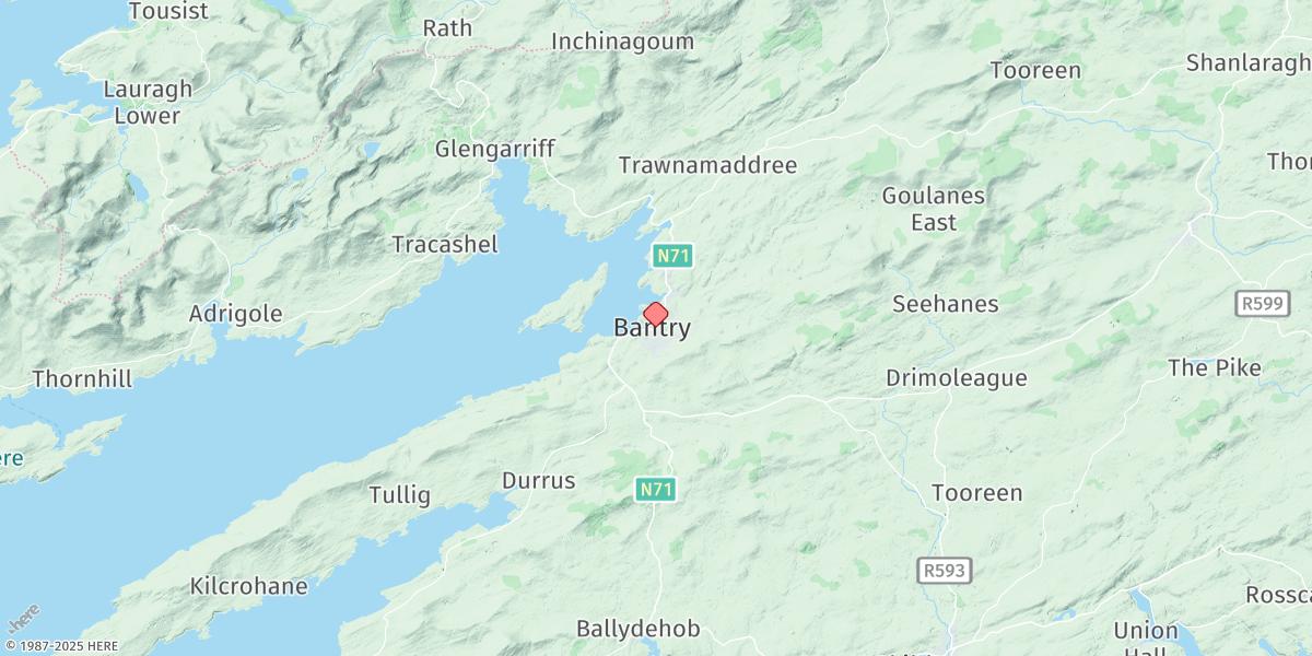 Map of Bantry