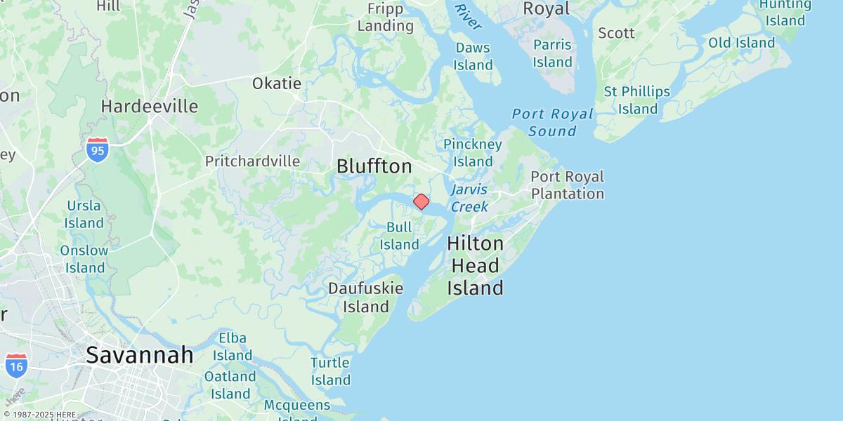 Map of Bull Island North