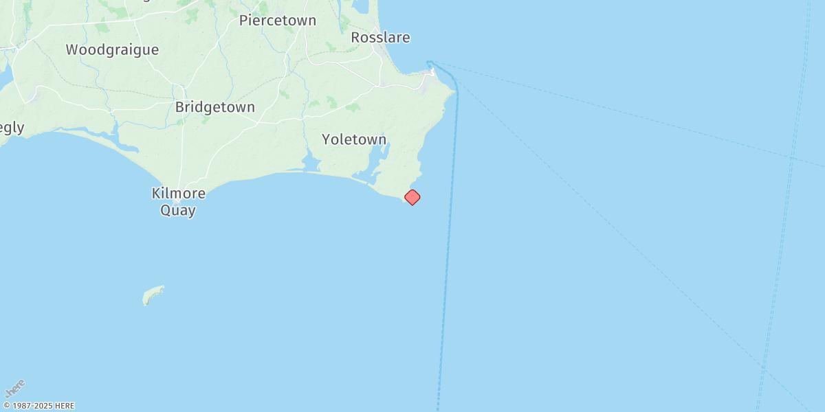 Map of Carnsore Point