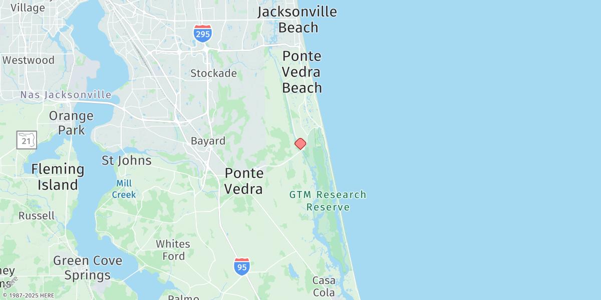 Map of Palm Valley, Icww