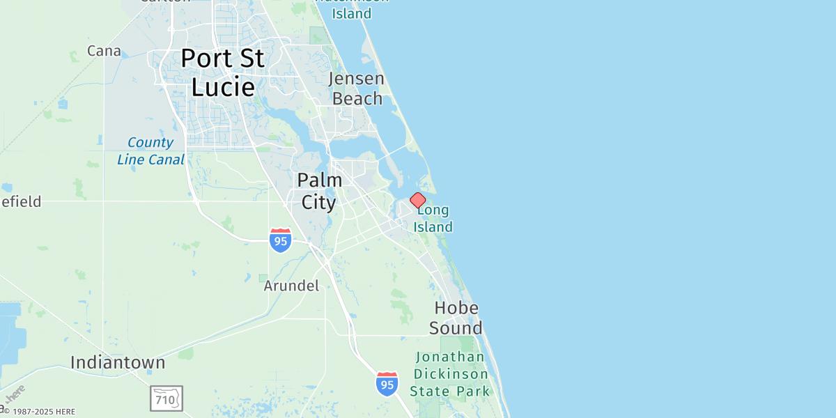 Map of Great Pocket