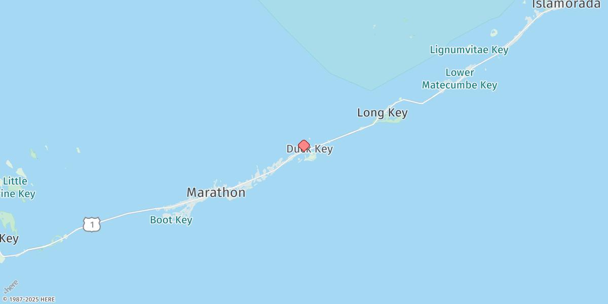 Map of Toms Harbor Channel, Hwy. 1 Bridge
