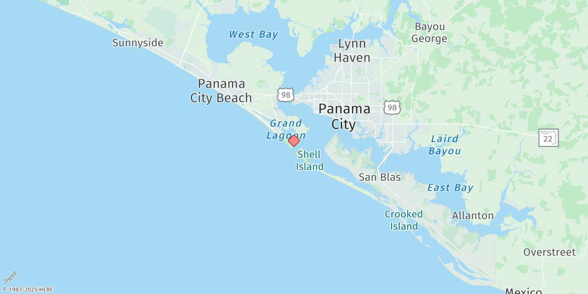 Map of Channel Entrance