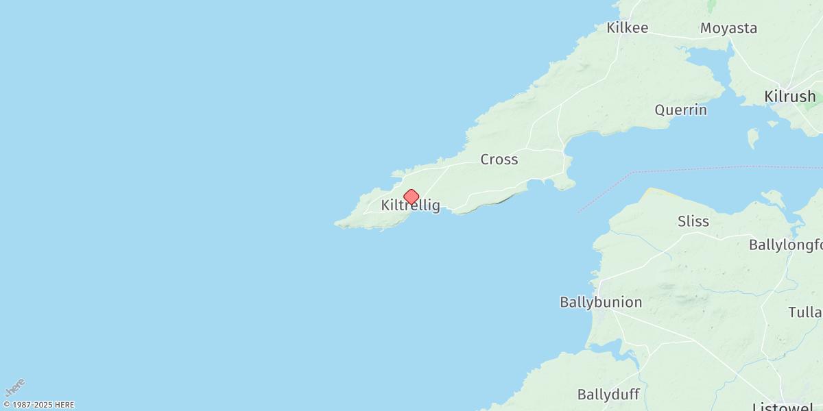 Map of Kilbaha Bay