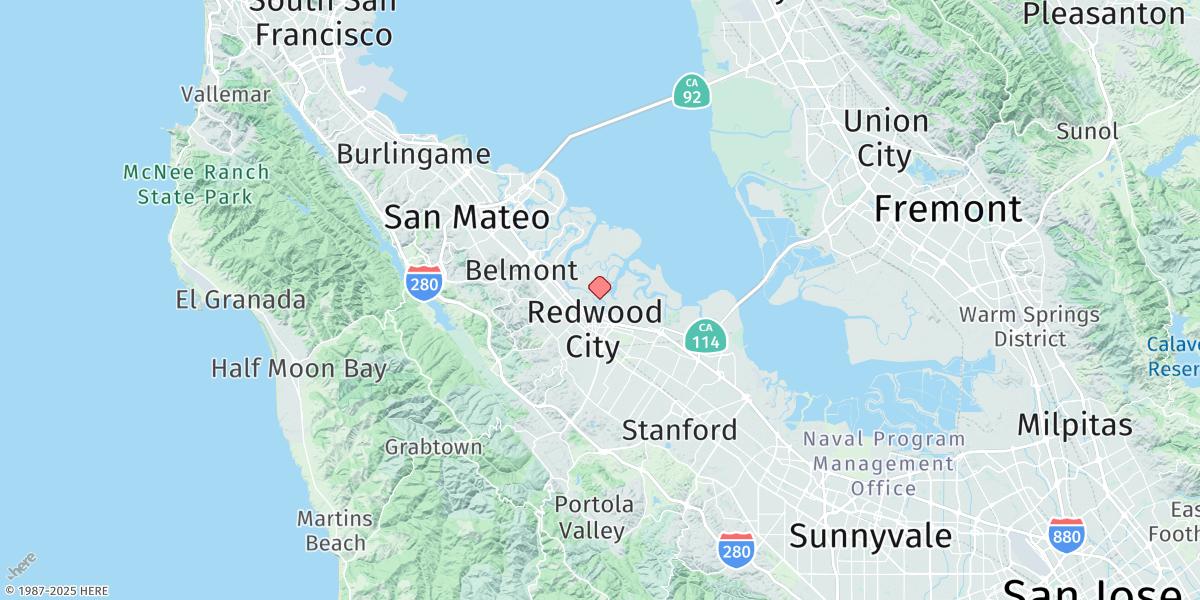 Map of Smith Slough