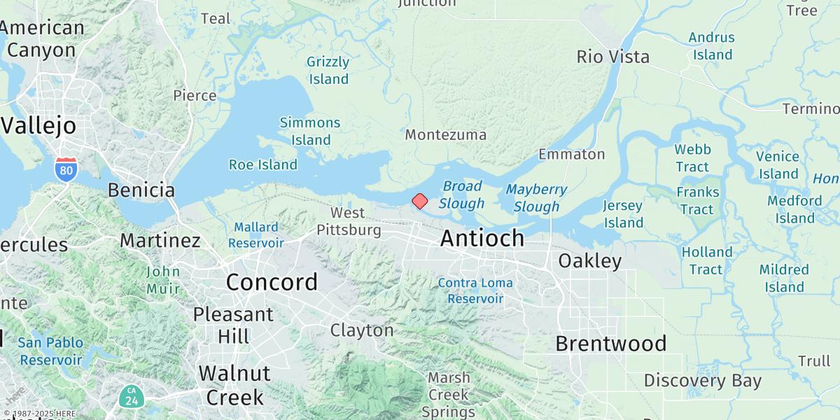 Map of Pittsburg, New York Slough