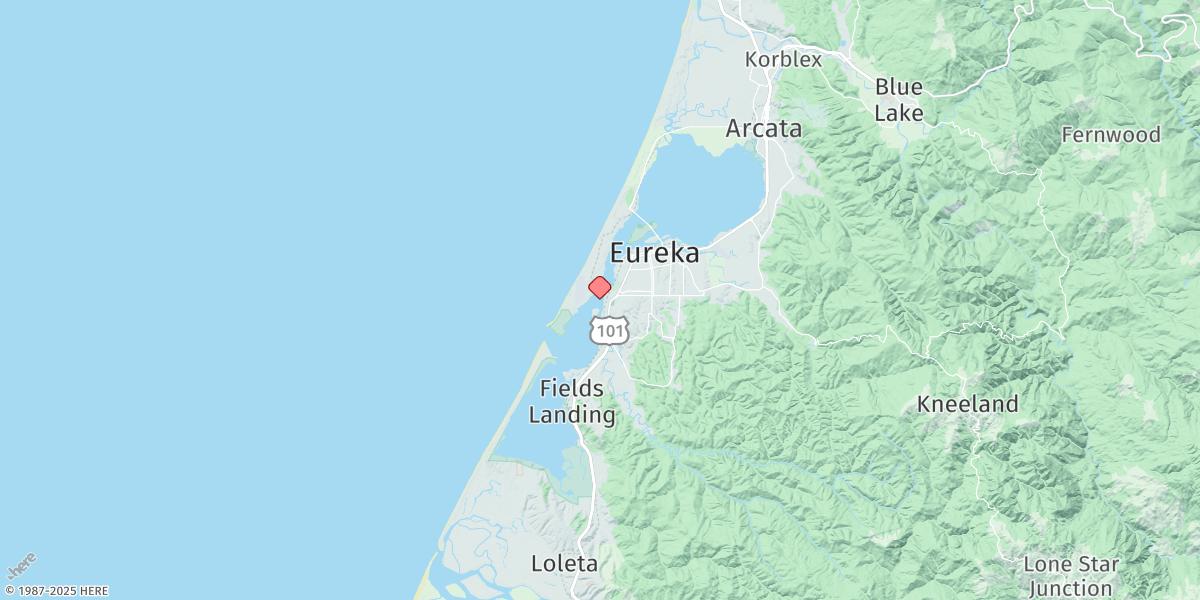 Map of Bucksport