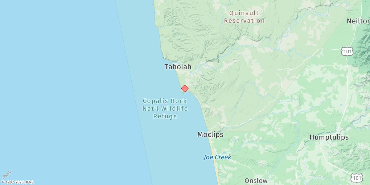 Map of Point Grenville