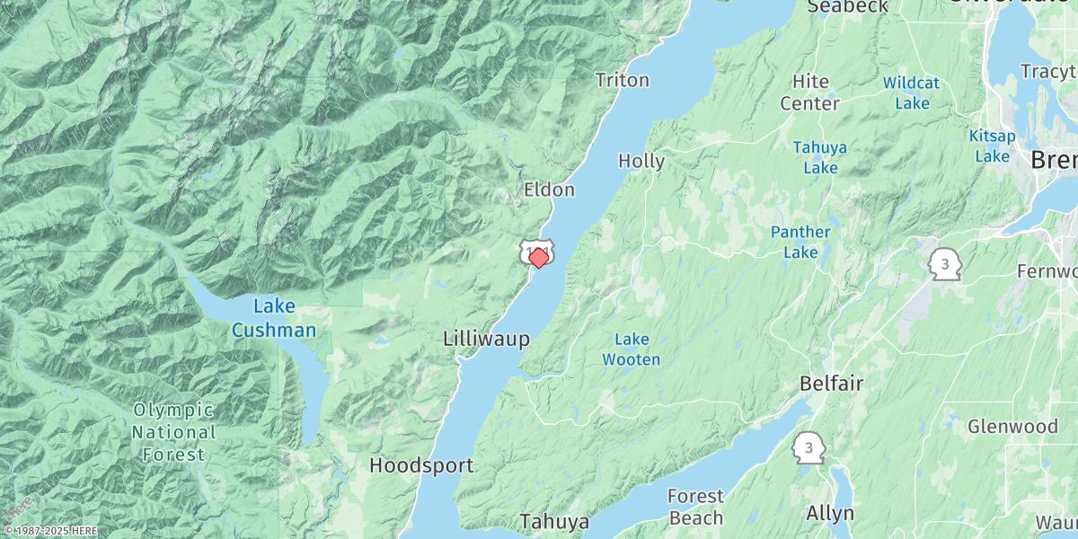 Map of Ayock Point