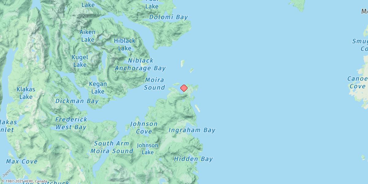 Map of Menefee Anch., Prince Of Wales Island