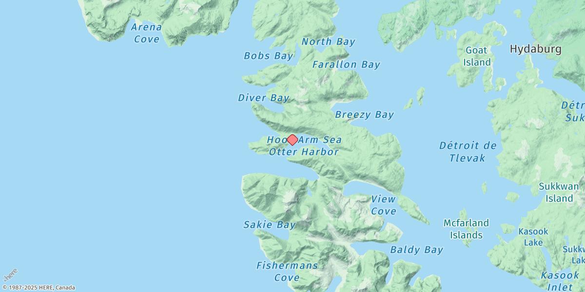 Map of Sea Otter Harbor