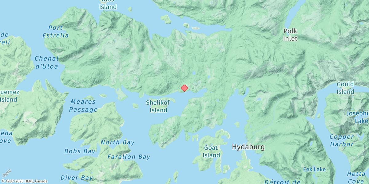Map of Soda Bay