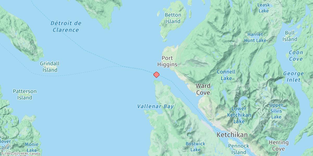Map of Vallenar Point