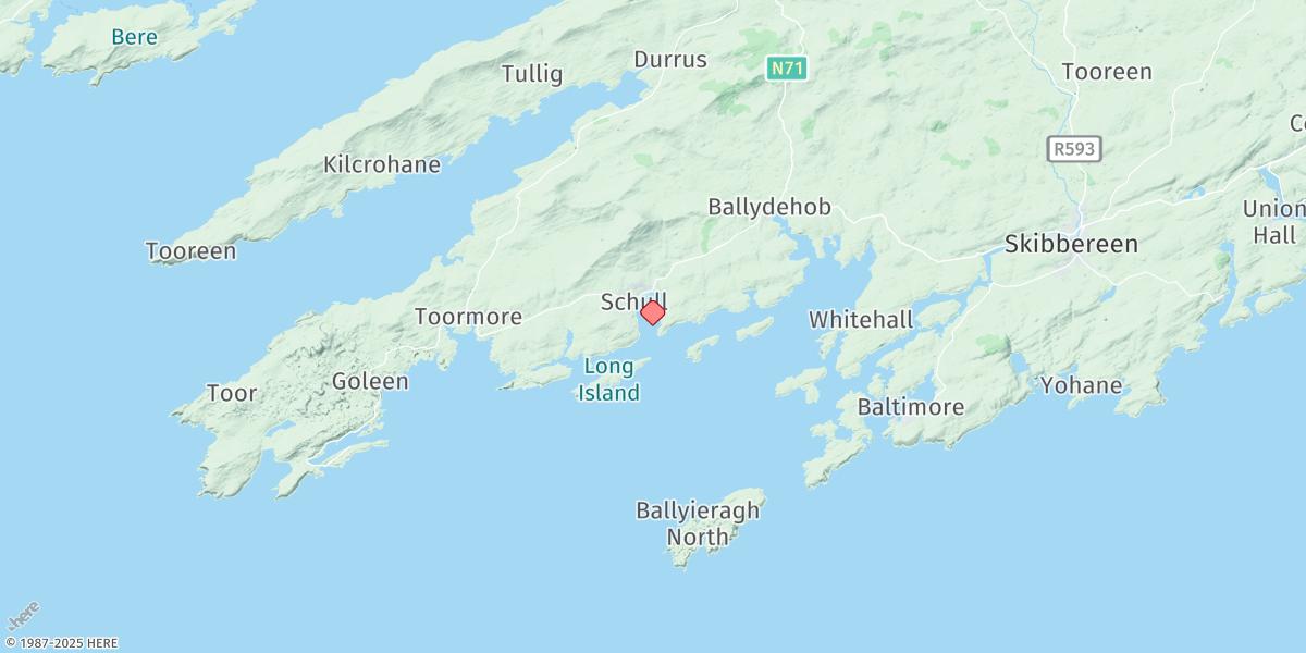 Map of Schull