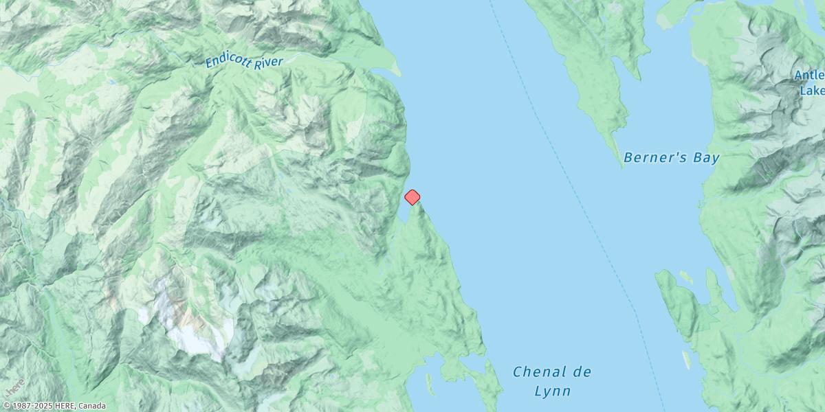 Map of William Henry Bay