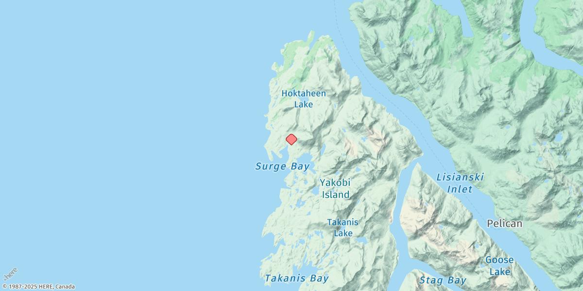Map of Surge Bay