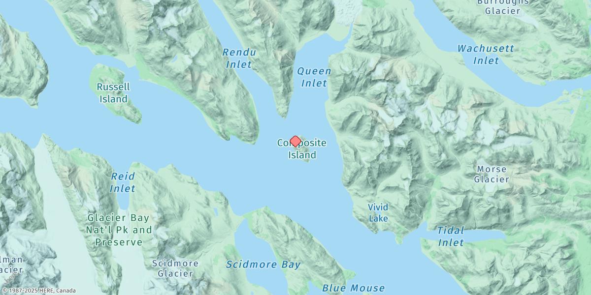 Map of Composite Island