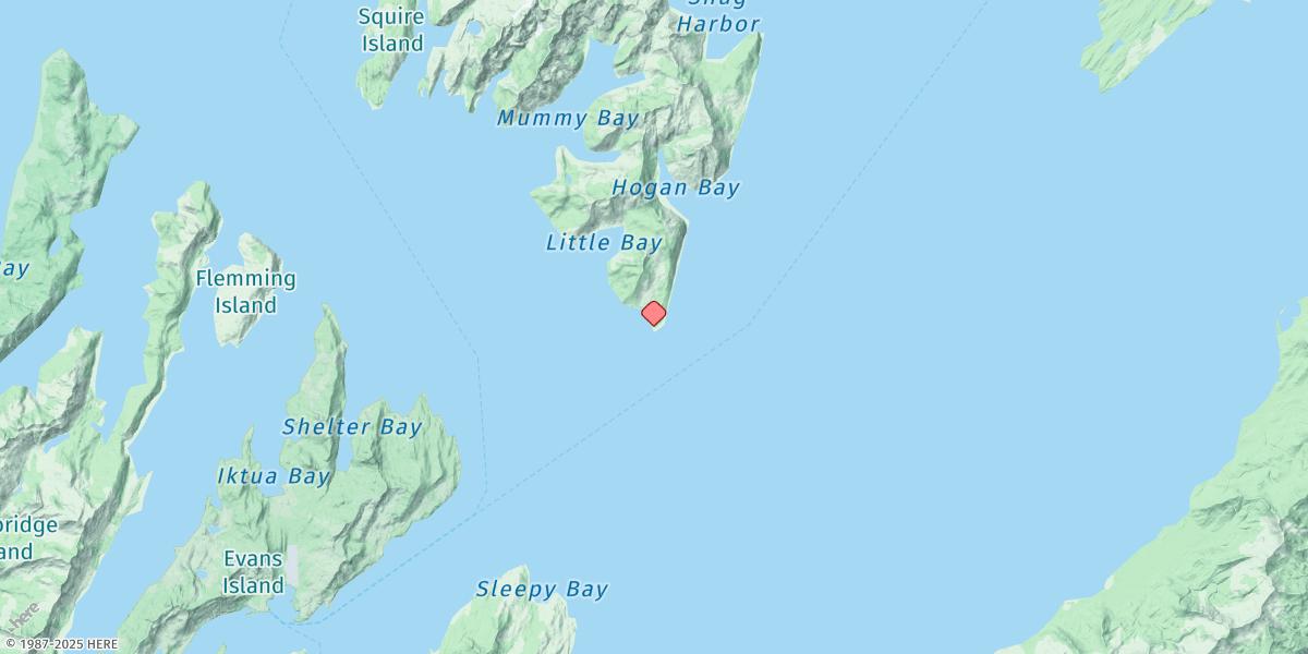 Map of Point Helen