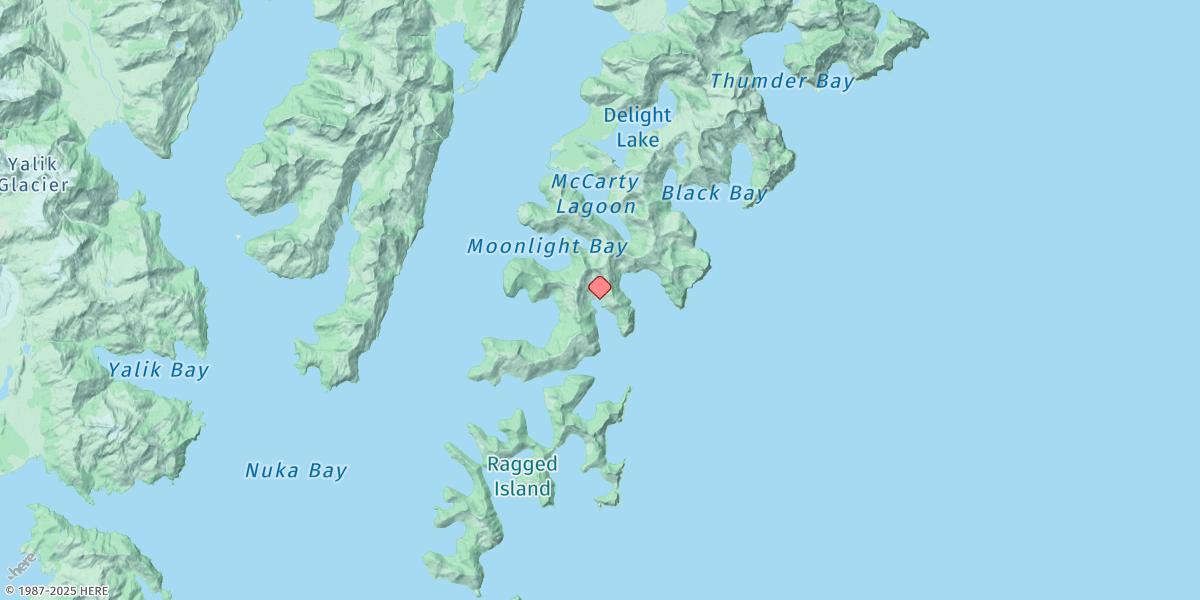 Map of Chance Cove (Lagoon)