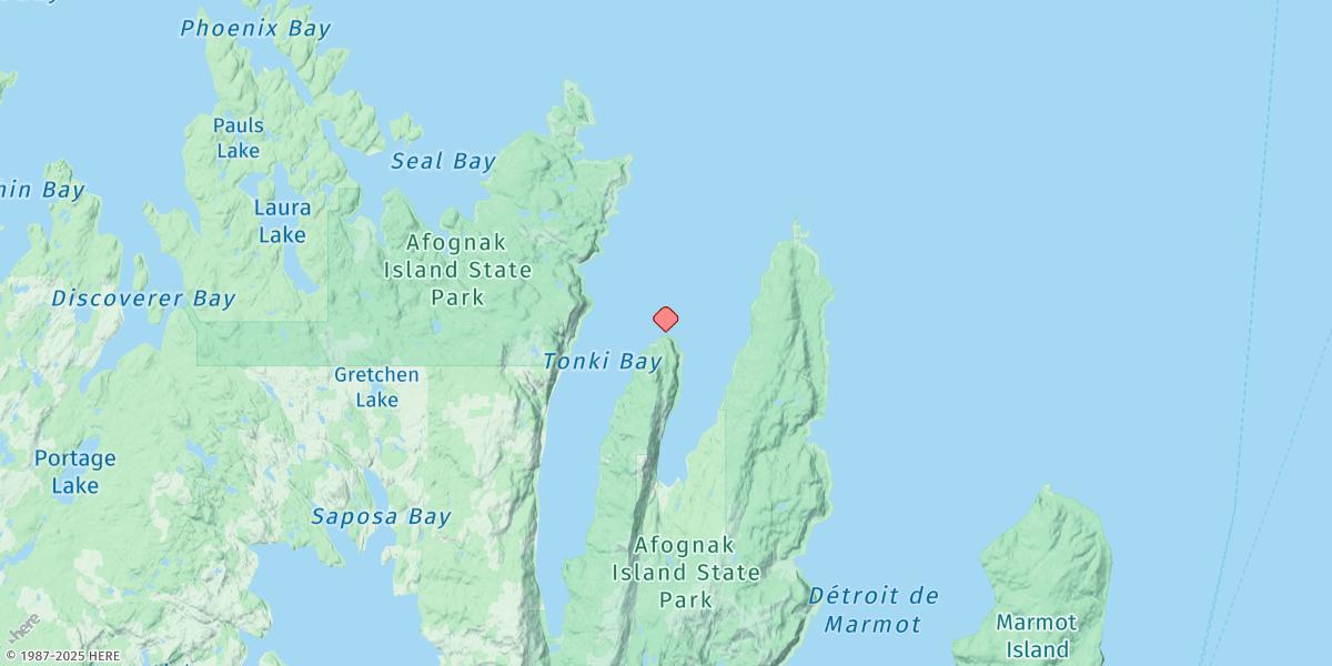 Map of Tonki Bay