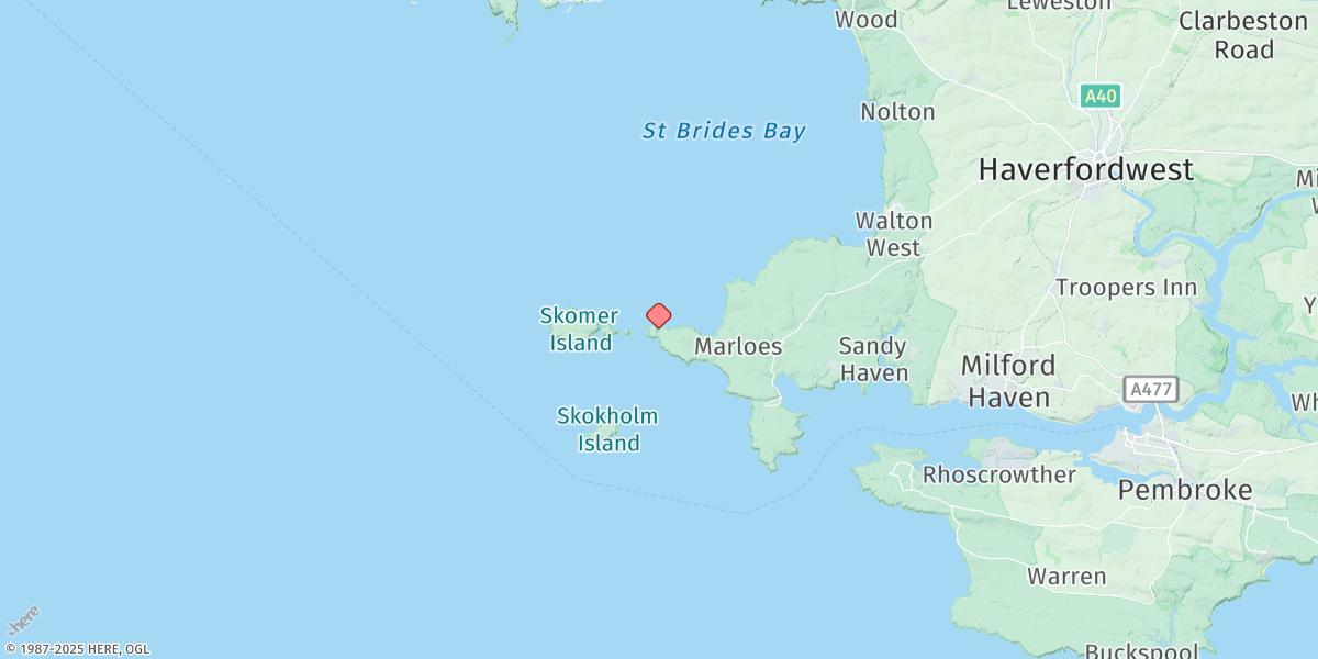Map of Martin's Haven