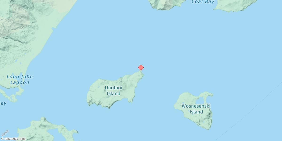 Map of Ukolnoi Island
