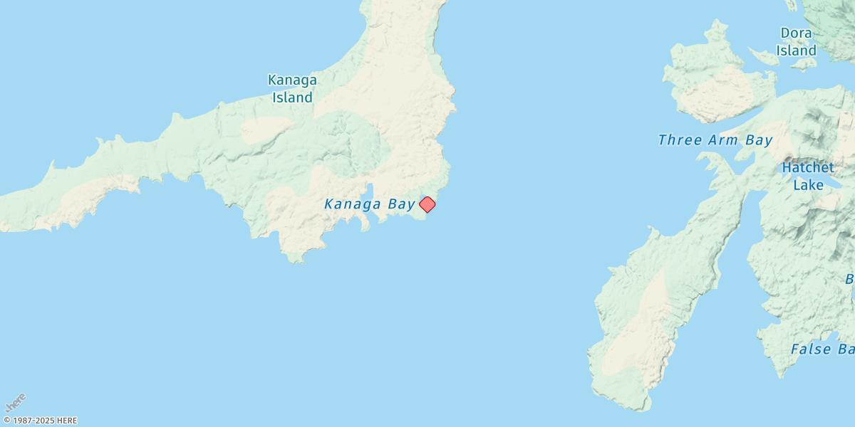 Map of Cape Chlanak