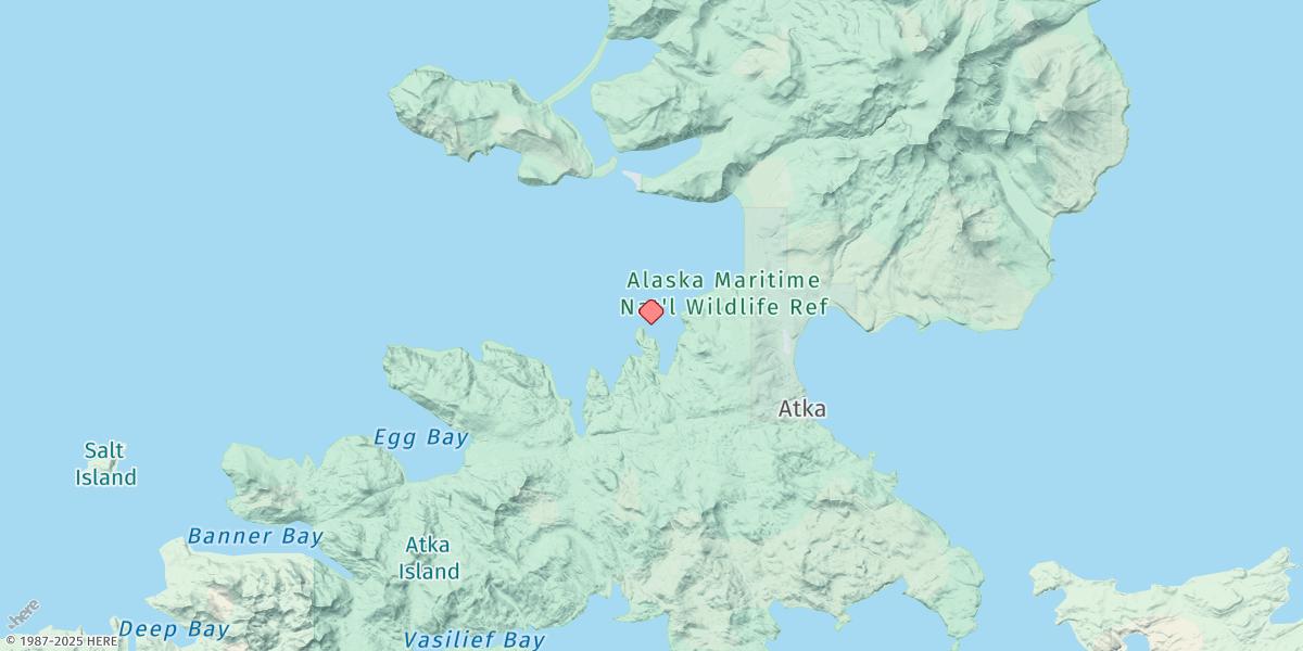 Map of Martin Harbor, Korovin Bay