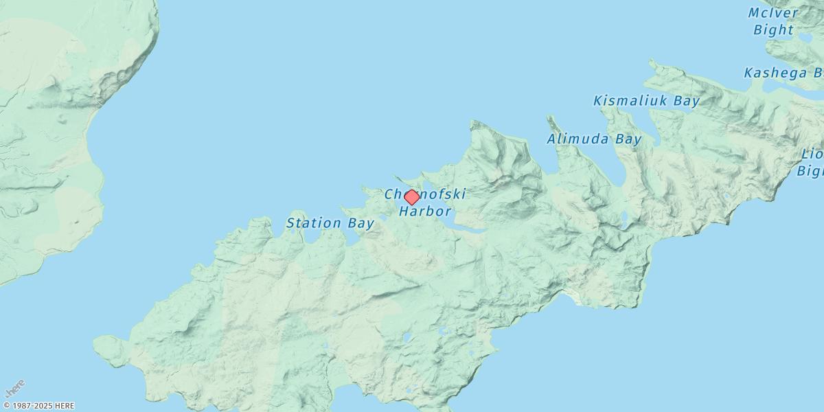 Map of Chernofski Harbor