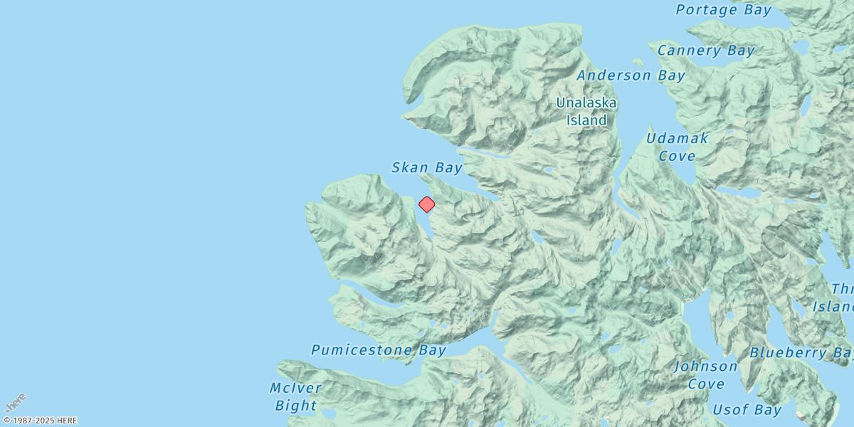 Map of Skan Bay