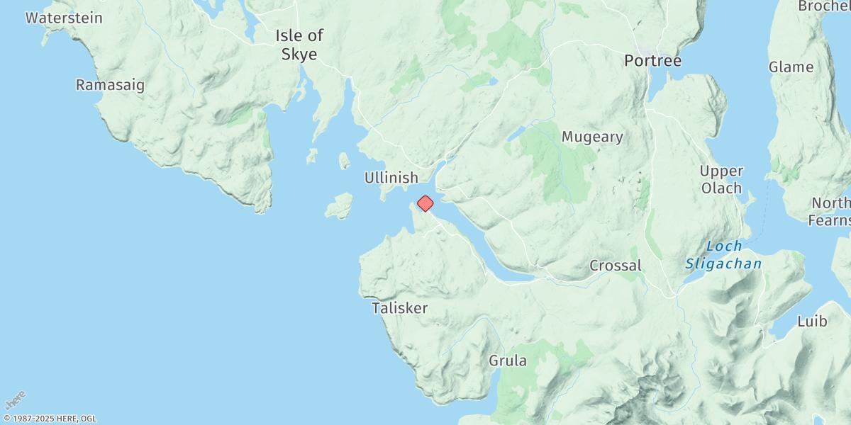 Map of Loch Harport