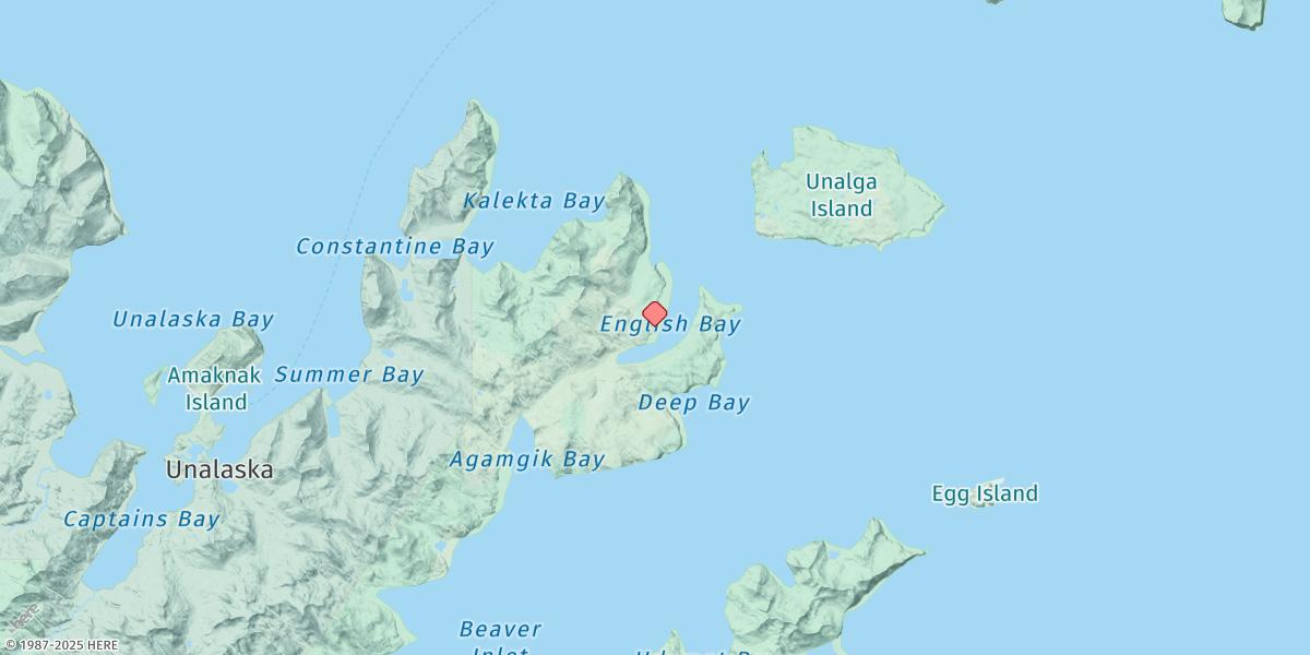 Map of English Bay